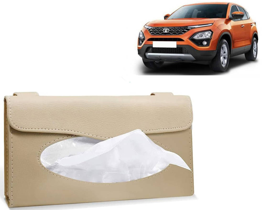 Car Tissue Holder, Sun Visor Napkin Holder, Car Visor Tissue Holder, Tissue Holder (Beige) For Harrier 2019     			Car Tissue Holder, Sun Visor Napkin Holder, Car Visor Tissue Holder, Tissue Holder (Beige) For Harrier 2019