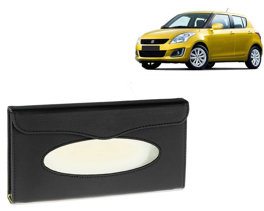 Car Tissue Holder, Sun Visor Napkin Holder, Car Visor Tissue Holder, Tissue Holder (Black) For Swift Type -4     			Car Tissue Holder, Sun Visor Napkin Holder, Car Visor Tissue Holder, Tissue Holder (Black) For Swift Type -4