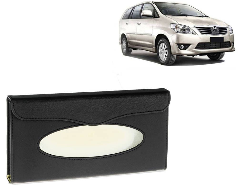 Car Tissue Holder, Sun Visor Napkin Holder, Car Visor Tissue Holder, Tissue Holder (Black) For Innova 2012-2013 Car Tissue Holder, Sun Visor Napkin Holder, Car Visor Tissue Holder, Tissue Holder (Black) For Innova 2012-2013