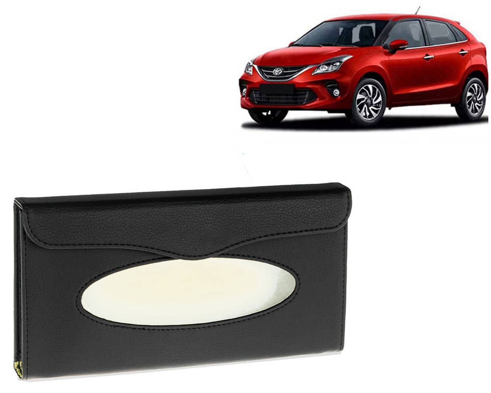 Car Tissue Holder, Sun Visor Napkin Holder, Car Visor Tissue Holder, Tissue Holder (Black) For Glanza     			Car Tissue Holder, Sun Visor Napkin Holder, Car Visor Tissue Holder, Tissue Holder (Black) For Glanza