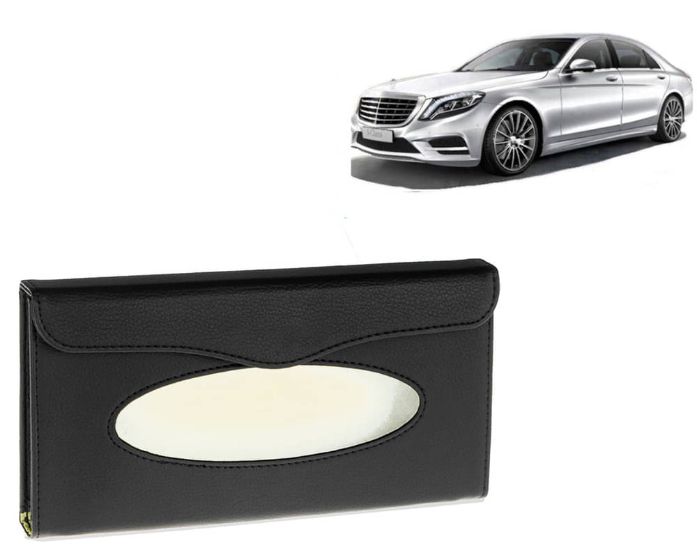     			Car Tissue Holder, Sun Visor Napkin Holder, Car Visor Tissue Holder, Tissue Holder (Black) For Benz S300
