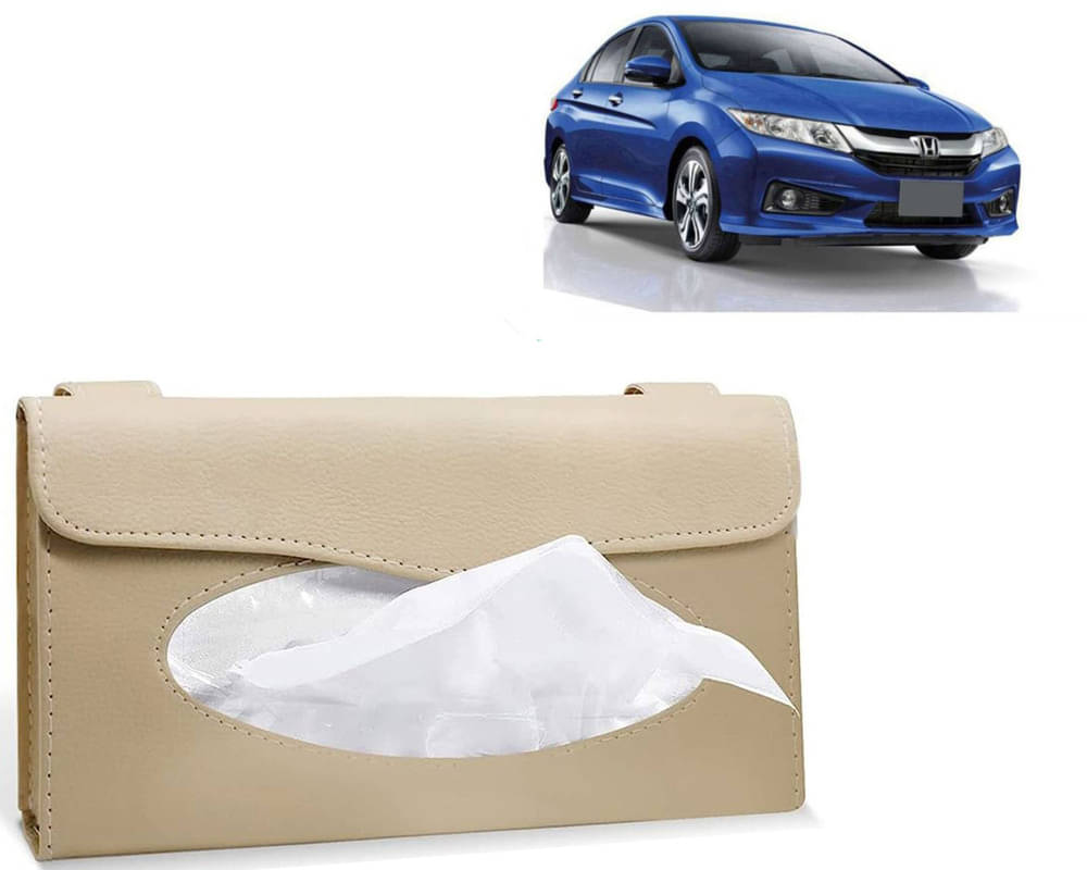 Car Tissue Holder, Sun Visor Napkin Holder, Car Visor Tissue Holder, Tissue Holder (Beige) For City New Car Tissue Holder, Sun Visor Napkin Holder, Car Visor Tissue Holder, Tissue Holder (Beige) For City New