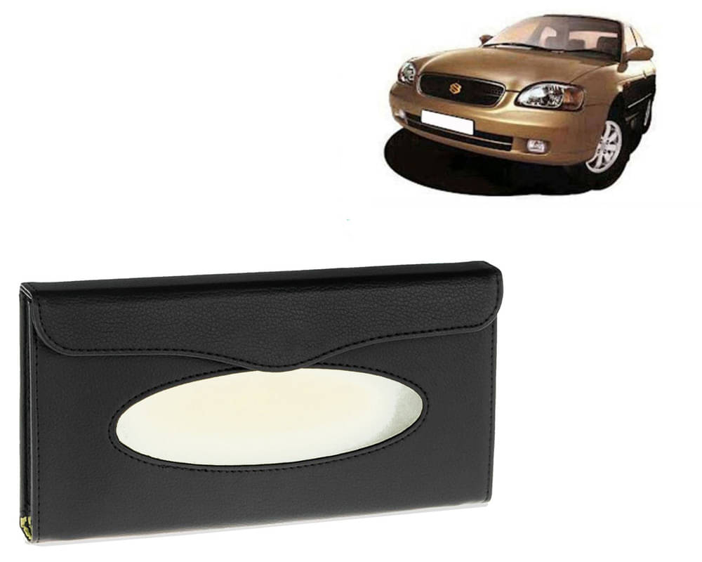 Car Tissue Holder, Sun Visor Napkin Holder, Car Visor Tissue Holder, Tissue Holder (Black) For Baleno Car Tissue Holder, Sun Visor Napkin Holder, Car Visor Tissue Holder, Tissue Holder (Black) For Baleno