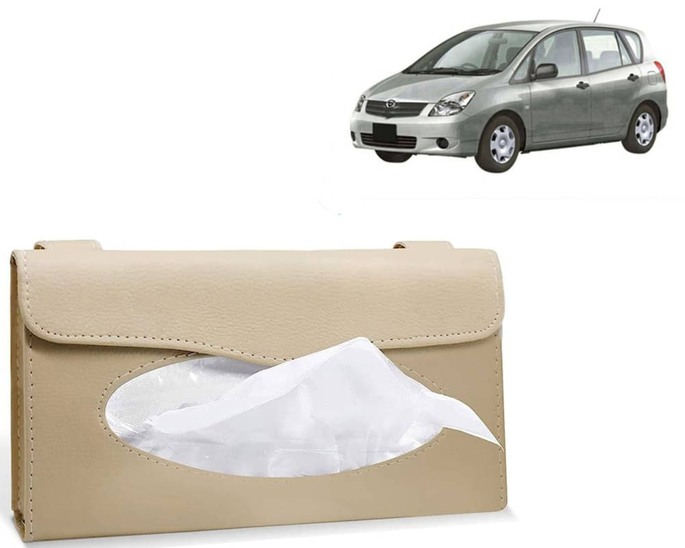 Car Tissue Holder, Sun Visor Napkin Holder, Car Visor Tissue Holder, Tissue Holder (Beige) For Spacio Car Tissue Holder, Sun Visor Napkin Holder, Car Visor Tissue Holder, Tissue Holder (Beige) For Spacio