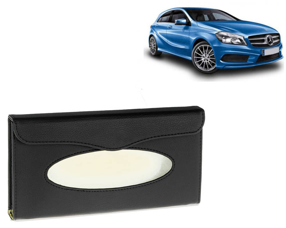     			Car Tissue Holder, Sun Visor Napkin Holder, Car Visor Tissue Holder, Tissue Holder (Black) For Benz A180