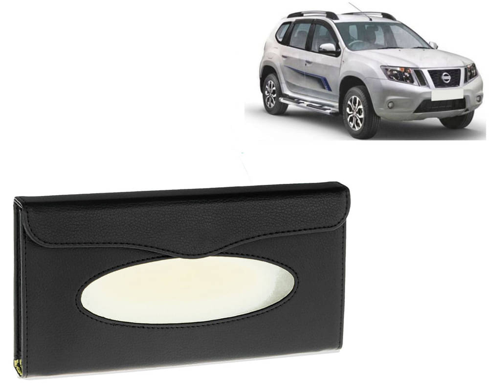 Car Tissue Holder, Sun Visor Napkin Holder, Car Visor Tissue Holder, Tissue Holder (Black) For Terrano Car Tissue Holder, Sun Visor Napkin Holder, Car Visor Tissue Holder, Tissue Holder (Black) For Terrano