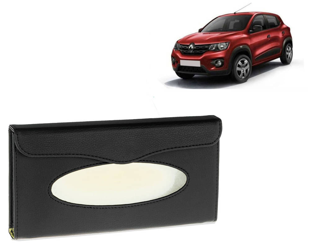     			Car Tissue Holder, Sun Visor Napkin Holder, Car Visor Tissue Holder, Tissue Holder (Black) For Kwid