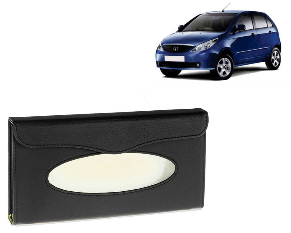 Car Tissue Holder, Sun Visor Napkin Holder, Car Visor Tissue Holder, Tissue Holder (Black) For Indica Vista     			Car Tissue Holder, Sun Visor Napkin Holder, Car Visor Tissue Holder, Tissue Holder (Black) For Indica Vista