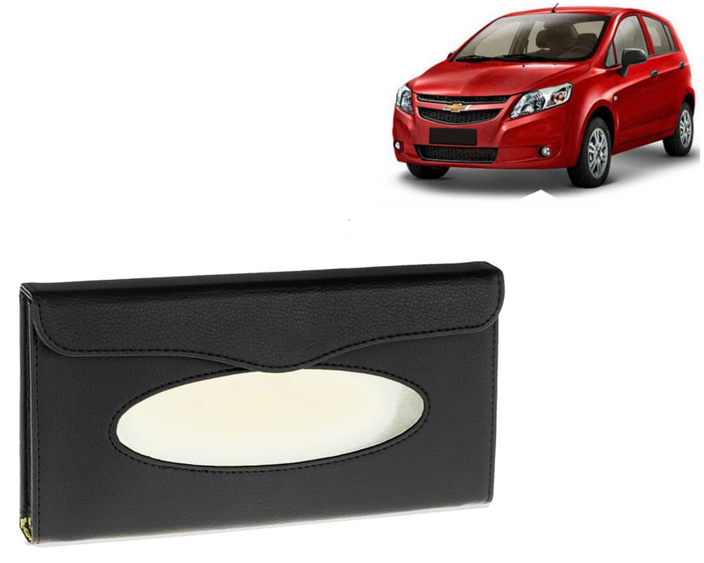     			Car Tissue Holder, Sun Visor Napkin Holder, Car Visor Tissue Holder, Tissue Holder (Black) For Sail Hatchback