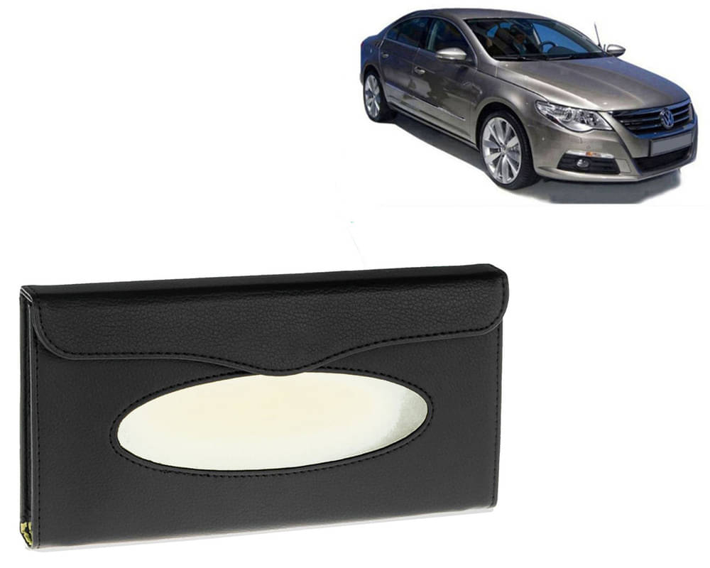     			Car Tissue Holder, Sun Visor Napkin Holder, Car Visor Tissue Holder, Tissue Holder (Black) For Passat