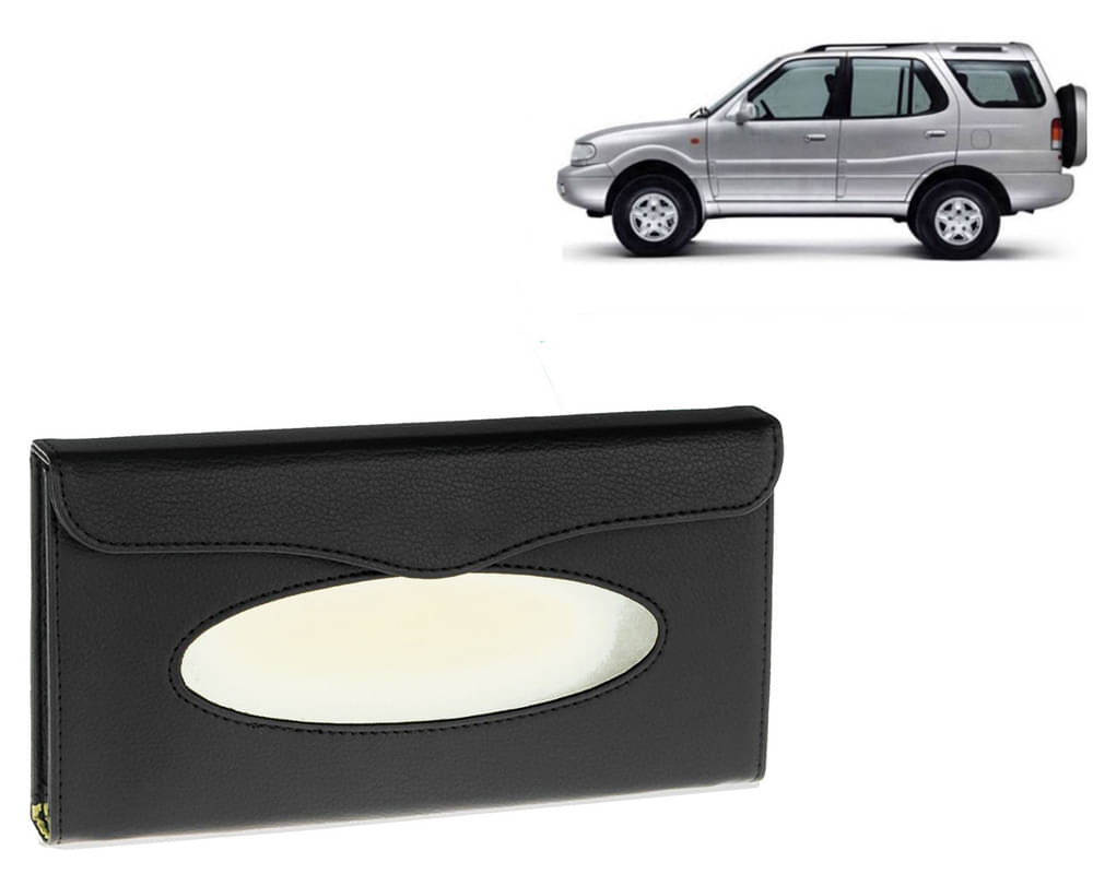     			Car Tissue Holder, Sun Visor Napkin Holder, Car Visor Tissue Holder, Tissue Holder (Black) For Safari