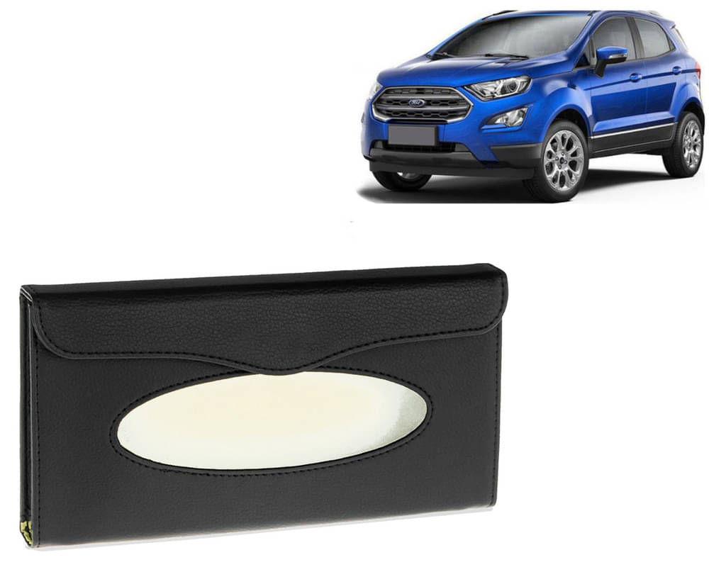     			Car Tissue Holder, Sun Visor Napkin Holder, Car Visor Tissue Holder, Tissue Holder (Black) For Ecosport 2017