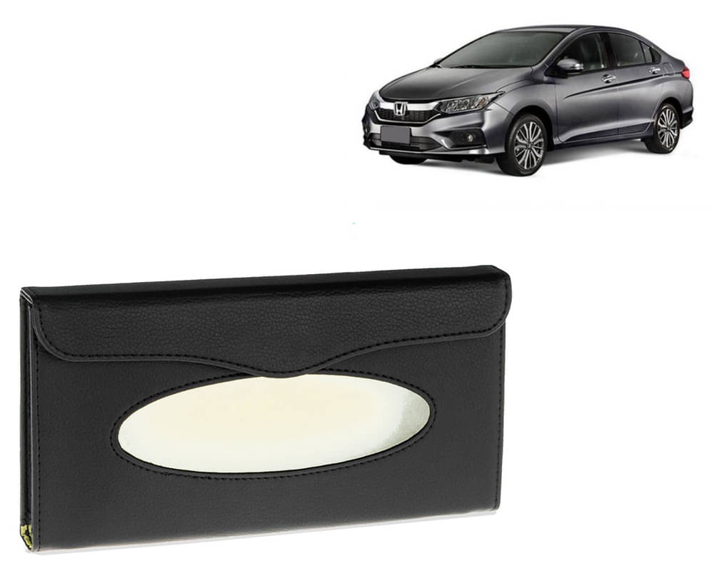 Car Tissue Holder, Sun Visor Napkin Holder, Car Visor Tissue Holder, Tissue Holder (Black) For City Ivtec 2019 Car Tissue Holder, Sun Visor Napkin Holder, Car Visor Tissue Holder, Tissue Holder (Black) For City Ivtec 2019
