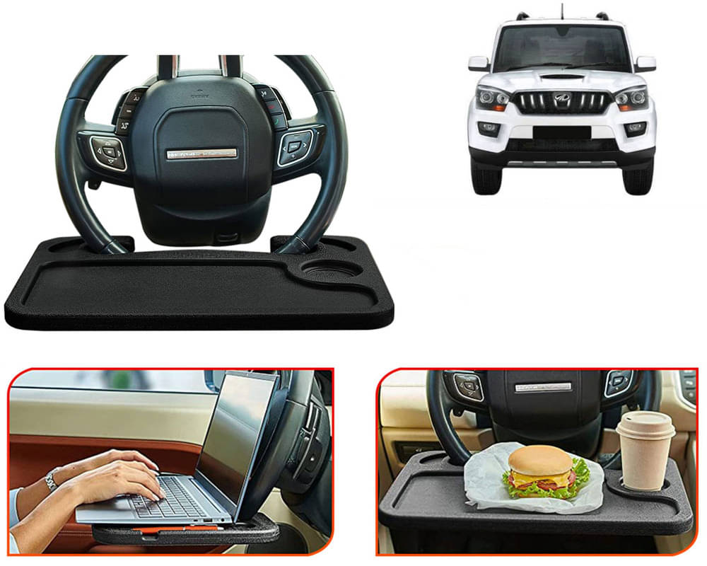 Selifaur Food Tray for Steering Wheel Black Selifaur Food Tray for Steering Wheel Black