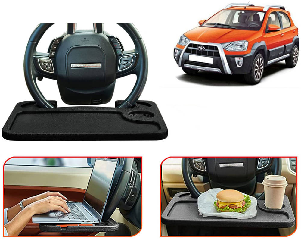 Selifaur Food Tray for Steering Wheel Black Selifaur Food Tray for Steering Wheel Black