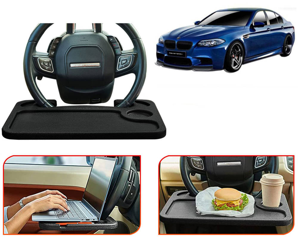 Selifaur Food Tray for Steering Wheel Black Selifaur Food Tray for Steering Wheel Black