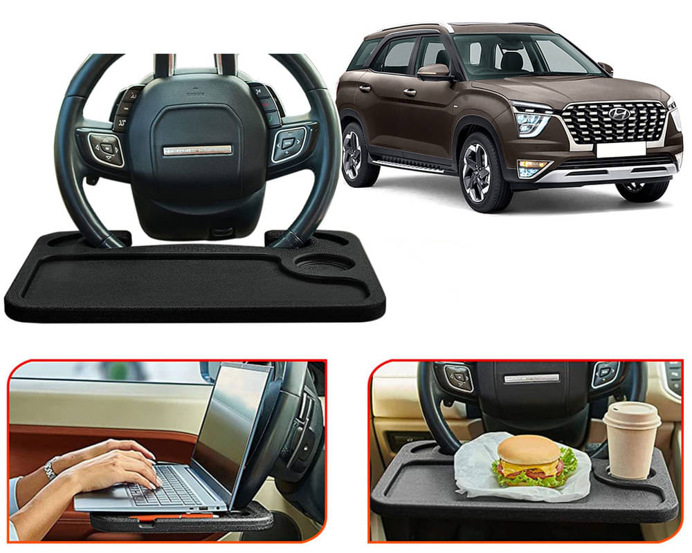 Selifaur Food Tray for Steering Wheel Black Selifaur Food Tray for Steering Wheel Black