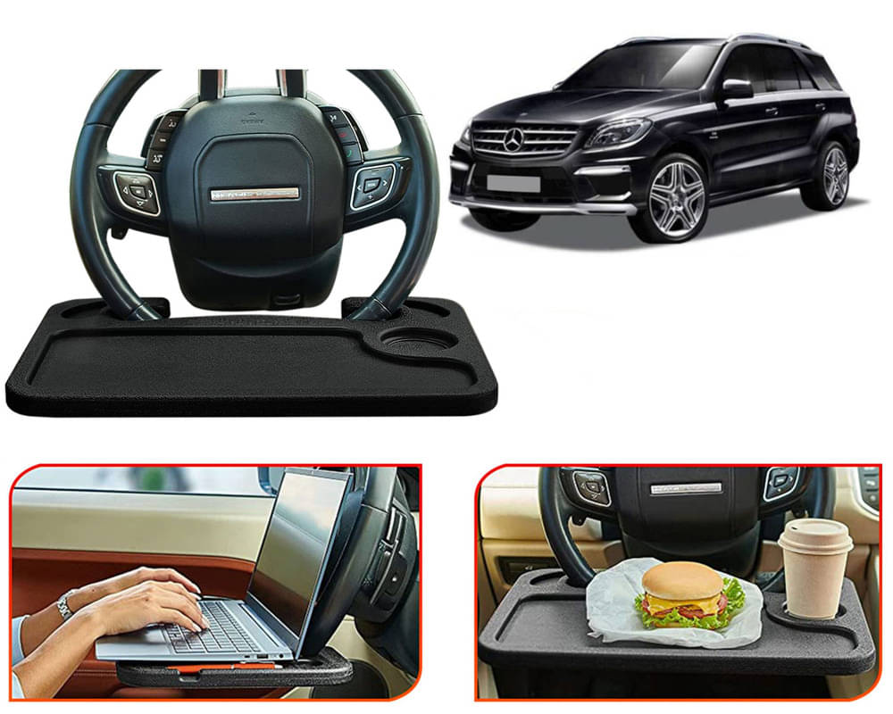 Selifaur Food Tray for Steering Wheel Black Selifaur Food Tray for Steering Wheel Black