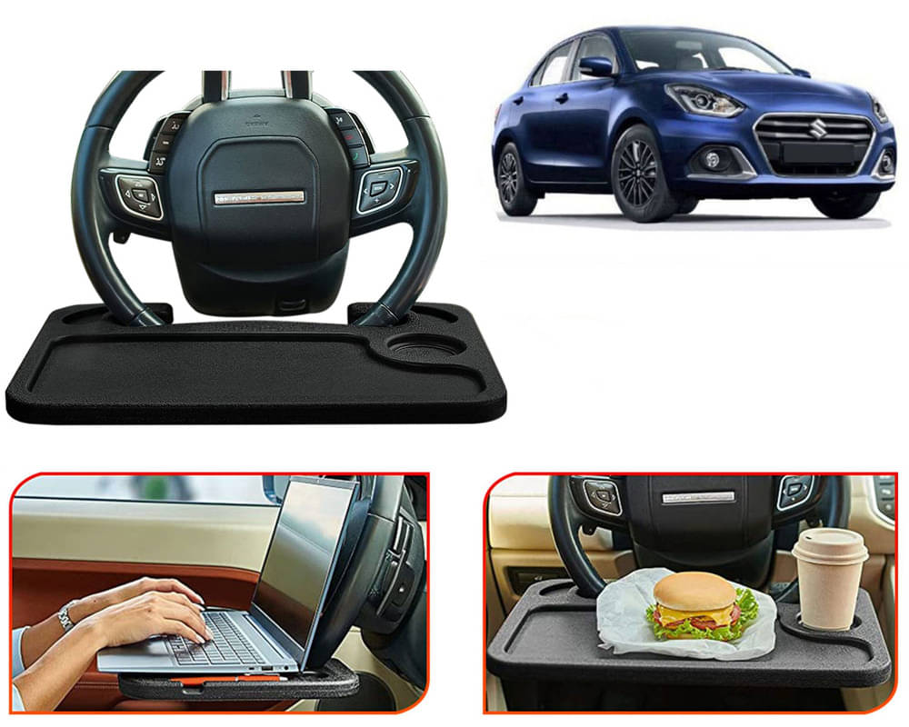 Selifaur Food Tray for Steering Wheel Black Selifaur Food Tray for Steering Wheel Black
