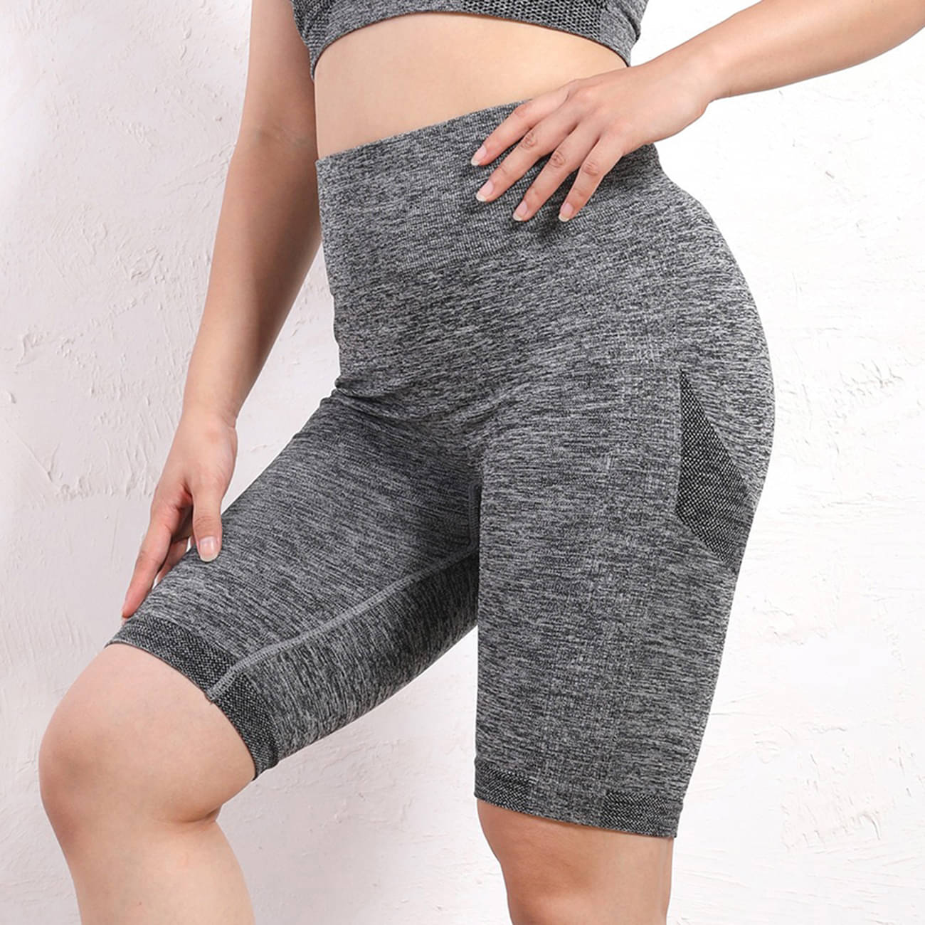 FLYING QUEEN Pack of 1 Spandex Women's Thigh Compressor ( Grey ) FLYING QUEEN Pack of 1 Spandex Women's Thigh Compressor ( Grey )