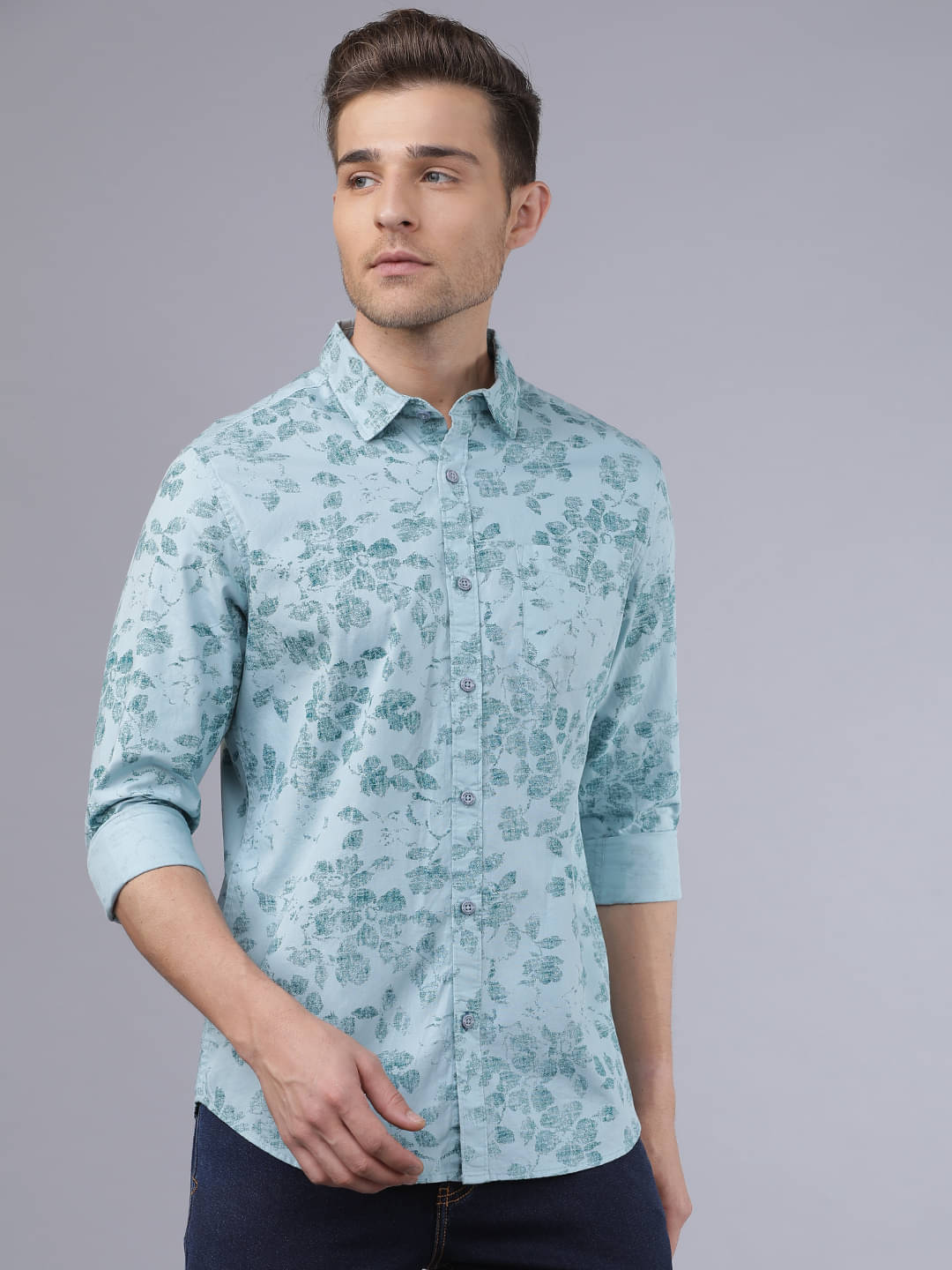 Highlander 100% Cotton Regular Fit Printed Full Sleeves Men's Casual Shirt - Multicolor ( Pack of 1 ) Highlander 100% Cotton Regular Fit Printed Full Sleeves Men's Casual Shirt - Multicolor ( Pack of 1 )