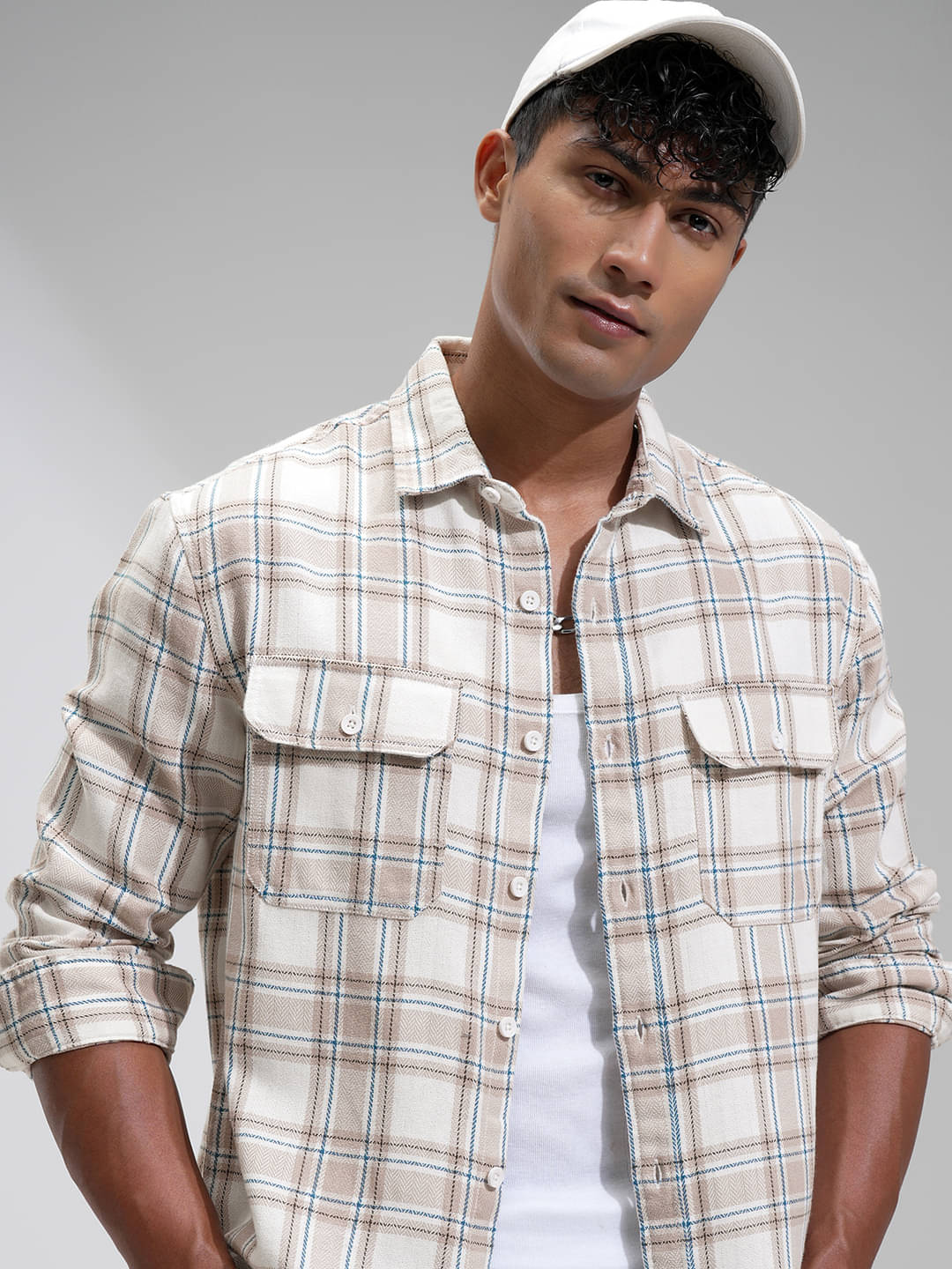 Highlander Cotton Blend Oversized Fit Self Design Full Sleeves Men's Casual Shirt - Multicolor ( Pack of 1 ) Highlander Cotton Blend Oversized Fit Self Design Full Sleeves Men's Casual Shirt - Multicolor ( Pack of 1 )