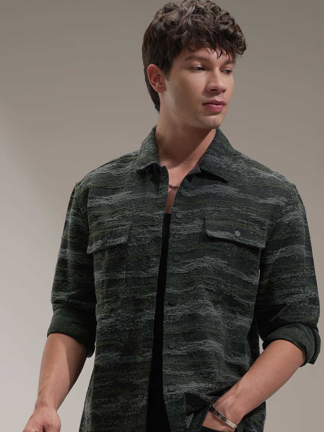 Highlander Poly Cotton Relaxed Fit Self Design Full Sleeves Men's Casual Shirt - Multicolor ( Pack of 1 ) Highlander Poly Cotton Relaxed Fit Self Design Full Sleeves Men's Casual Shirt - Multicolor ( Pack of 1 )