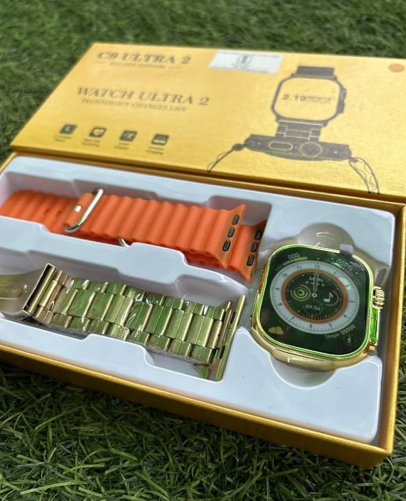Ultra Max Smart Watch 24k Gold 2.01 Inch HD Smartwatch Smart Watch | Sleep Monitor | Distance Tracker | Calendaring | Sedentary Reminder | Text Messaging | Pedometer | Calorie Tracker | Heart Rate Monitor Smartwatch Ultra Max Smart Watch 24k Gold 2.01 Inch HD Smartwatch Smart Watch | Sleep Monitor | Distance Tracker | Calendaring | Sedentary Reminder | Text Messaging | Pedometer | Calorie Tracker | Heart Rate Monitor Smartwatch