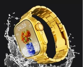 Ultra Max Smart Watch 24k Gold 2.01 Inch HD Smartwatch Smart Watch | Sleep Monitor | Distance Tracker | Calendaring | Sedentary Reminder | Text Messaging | Pedometer | Calorie Tracker | Heart Rate Monitor Smartwatch Ultra Max Smart Watch 24k Gold 2.01 Inch HD Smartwatch Smart Watch | Sleep Monitor | Distance Tracker | Calendaring | Sedentary Reminder | Text Messaging | Pedometer | Calorie Tracker | Heart Rate Monitor Smartwatch
