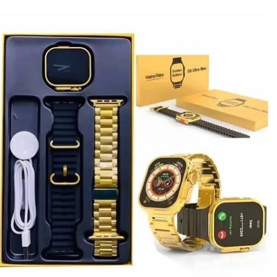 Ultra Max Smart Watch 24k Gold 2.01 Inch HD Smartwatch Smart Watch | Sleep Monitor | Distance Tracker | Calendaring | Sedentary Reminder | Text Messaging | Pedometer | Calorie Tracker | Heart Rate Monitor Smartwatch Ultra Max Smart Watch 24k Gold 2.01 Inch HD Smartwatch Smart Watch | Sleep Monitor | Distance Tracker | Calendaring | Sedentary Reminder | Text Messaging | Pedometer | Calorie Tracker | Heart Rate Monitor Smartwatch