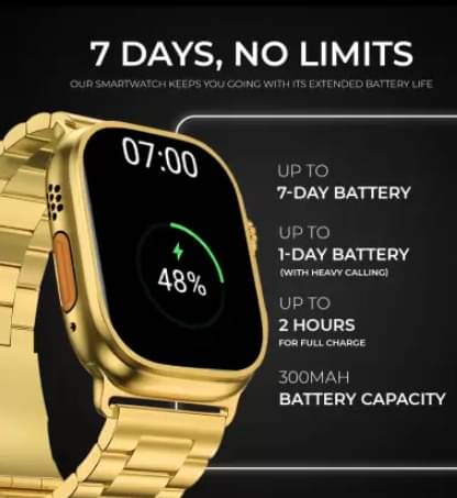 Ultra Max Smart Watch 24k Gold 2.01 Inch HD Smartwatch Smart Watch | Sleep Monitor | Distance Tracker | Calendaring | Sedentary Reminder | Text Messaging | Pedometer | Calorie Tracker | Heart Rate Monitor Smartwatch Ultra Max Smart Watch 24k Gold 2.01 Inch HD Smartwatch Smart Watch | Sleep Monitor | Distance Tracker | Calendaring | Sedentary Reminder | Text Messaging | Pedometer | Calorie Tracker | Heart Rate Monitor Smartwatch