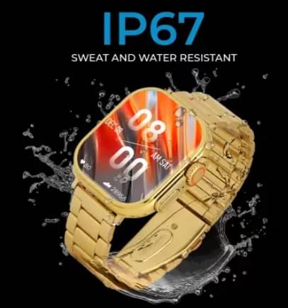Ultra Max Smart Watch 24k Gold 2.01 Inch HD Smartwatch Smart Watch | Sleep Monitor | Distance Tracker | Calendaring | Sedentary Reminder | Text Messaging | Pedometer | Calorie Tracker | Heart Rate Monitor Smartwatch Ultra Max Smart Watch 24k Gold 2.01 Inch HD Smartwatch Smart Watch | Sleep Monitor | Distance Tracker | Calendaring | Sedentary Reminder | Text Messaging | Pedometer | Calorie Tracker | Heart Rate Monitor Smartwatch