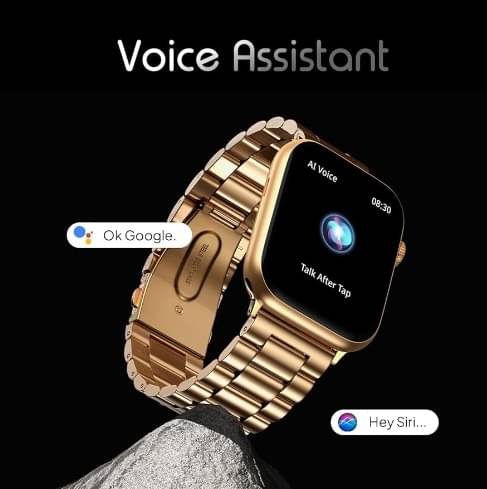     			Ultra Max Smart Watch 24k Gold 2.01 Inch HD Smartwatch Smart Watch | Sleep Monitor | Distance Tracker | Calendaring | Sedentary Reminder | Text Messaging | Pedometer | Calorie Tracker | Heart Rate Monitor Smartwatch