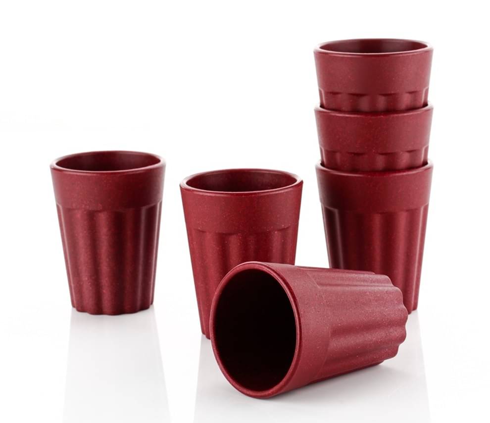     			iview kitchenware Tea/Milk/Coffee Solid Plastic Tea Cup 120 ml ( Pack of 6 )
