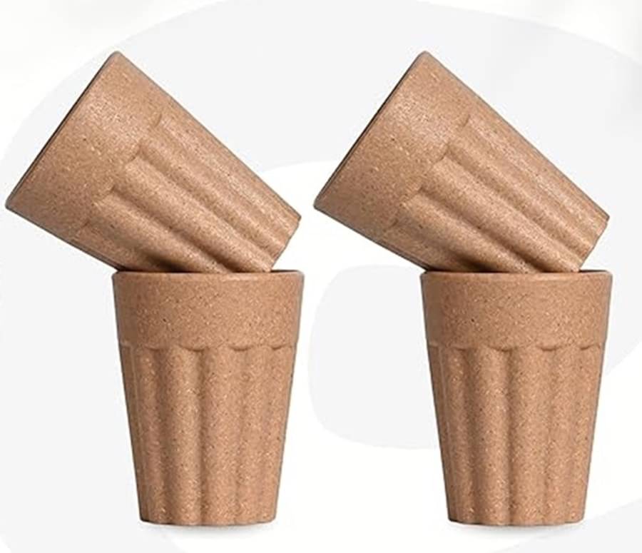     			iview kitchenware Tea/Milk/Coffee Solid Plastic Tea Cup 120 ml ( Pack of 4 )