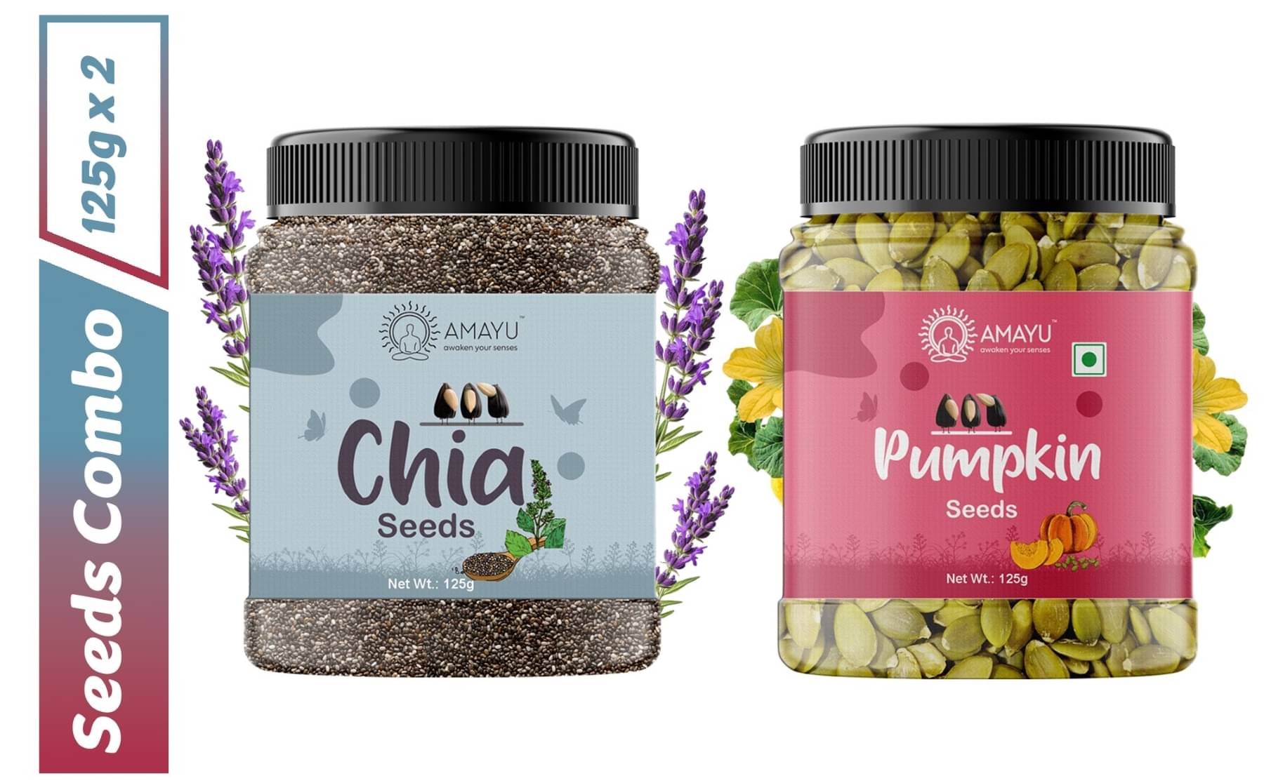 AMAYU Chia Seeds ( Pack of 2 ) AMAYU Chia Seeds ( Pack of 2 )