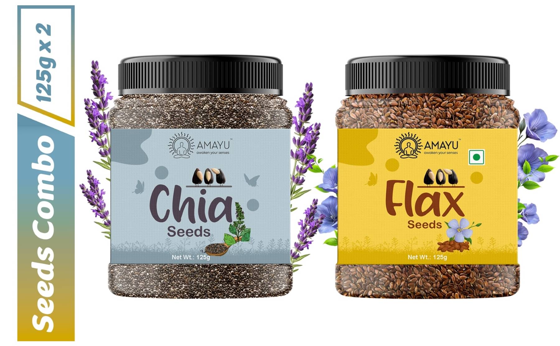    			AMAYU Chia Seeds ( Pack of 2 )