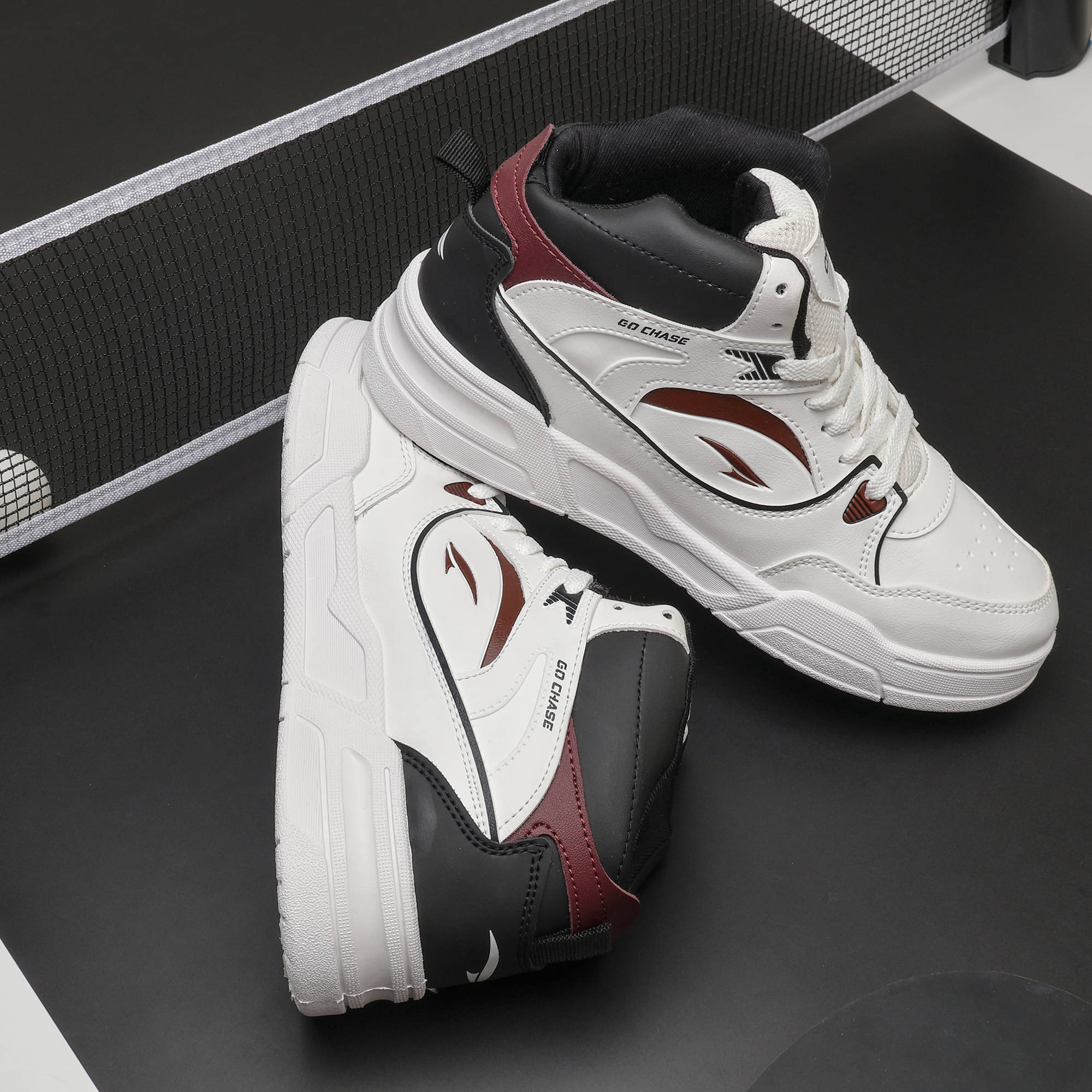 ASIAN TANGO-11 Burgundy Men's Sneakers ASIAN TANGO-11 Burgundy Men's Sneakers