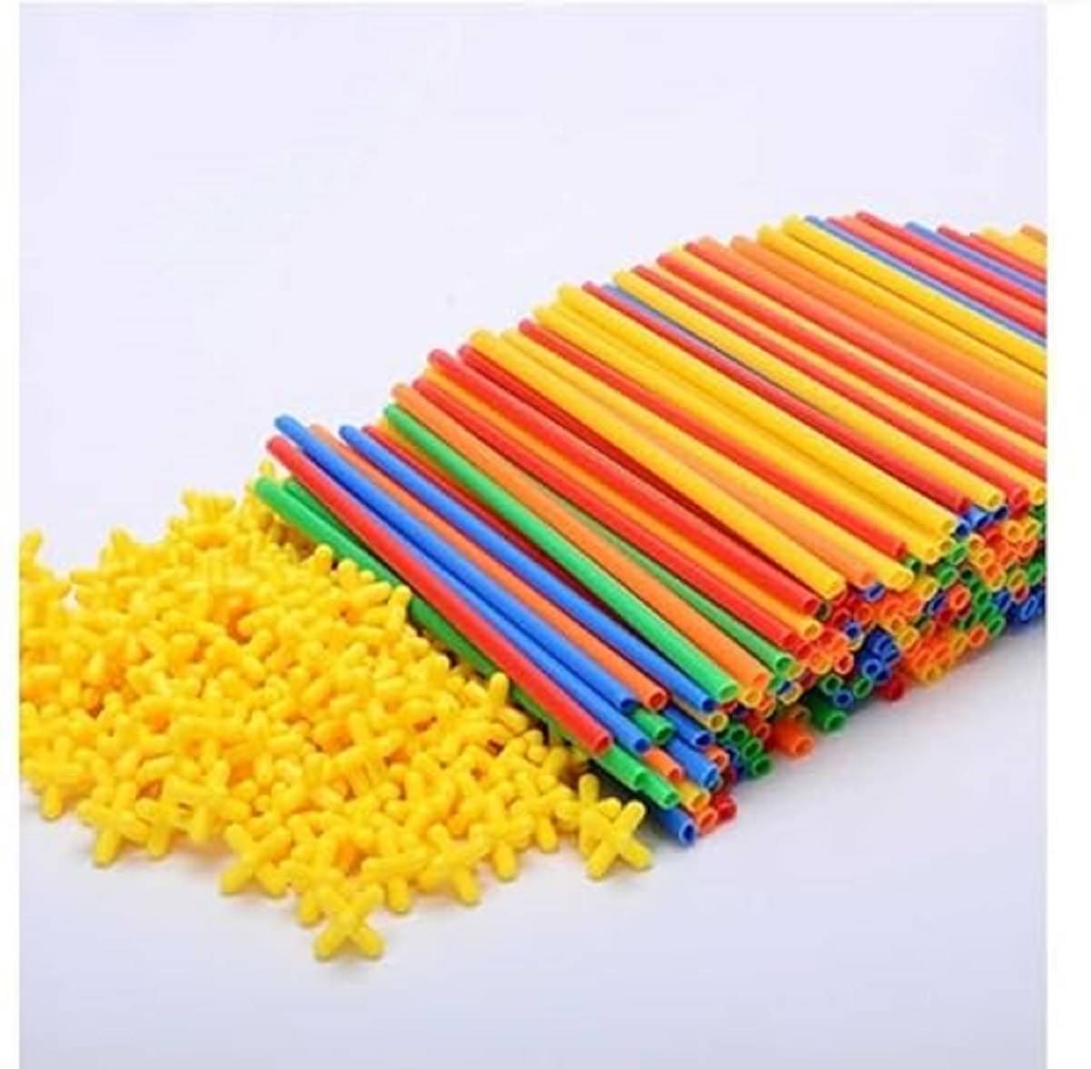 FEDIFU Straws Building Blocks Game Set for 3-8 Years Old Kids Boys & Girls,Multicolor,90+ Piece FEDIFU Straws Building Blocks Game Set for 3-8 Years Old Kids Boys & Girls,Multicolor,90+ Piece