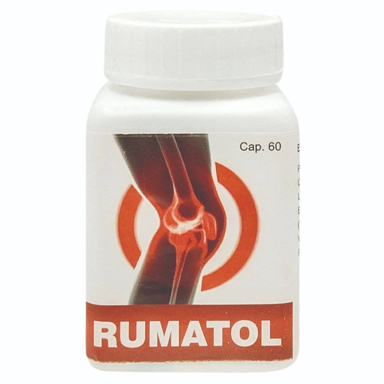 Ujwala Ayurvedashram Rumatol Capsule, For Joint Wellness, Reduces Pain & Inflammation, Rheumatism 60 N.Os Ujwala Ayurvedashram Rumatol Capsule, For Joint Wellness, Reduces Pain & Inflammation, Rheumatism 60 N.Os