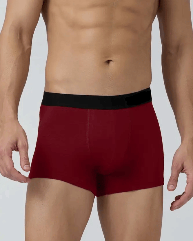Gridly Pack of 3 Lycra Trunks For Men's ( Maroon ) Gridly Pack of 3 Lycra Trunks For Men's ( Maroon )