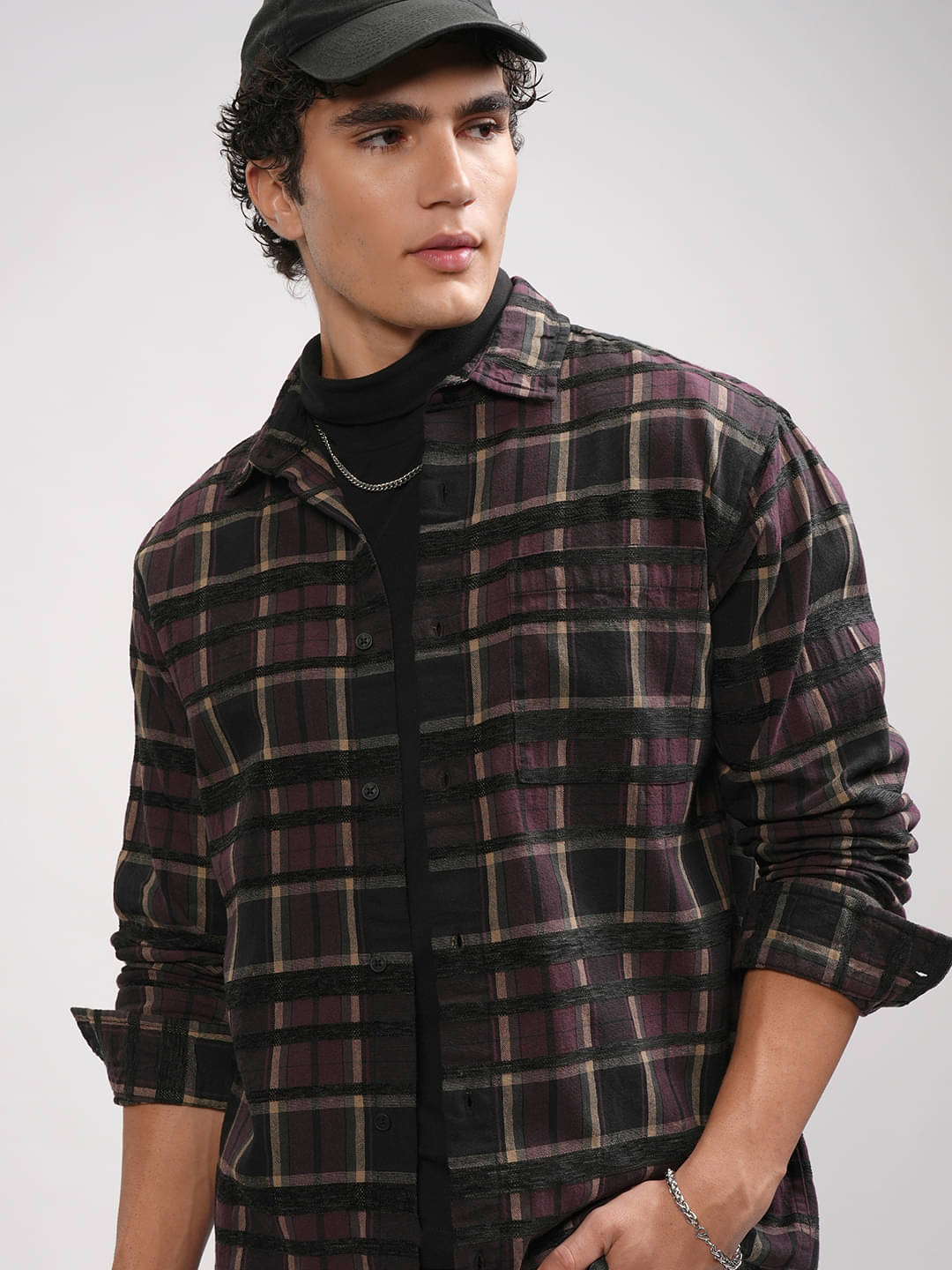 Highlander Cotton Blend Regular Fit Checks Full Sleeves Men's Casual Shirt - Multicolor ( Pack of 1 ) Highlander Cotton Blend Regular Fit Checks Full Sleeves Men's Casual Shirt - Multicolor ( Pack of 1 )