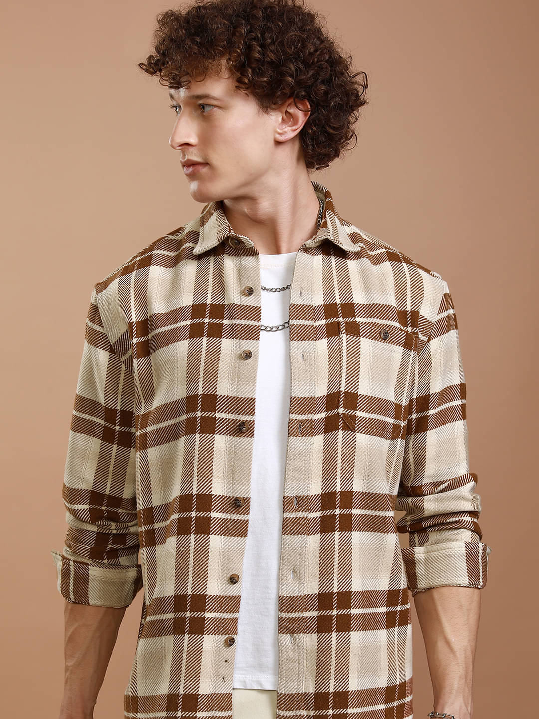 Highlander Cotton Blend Relaxed Fit Checks Full Sleeves Men's Casual Shirt - Multicolor ( Pack of 1 ) Highlander Cotton Blend Relaxed Fit Checks Full Sleeves Men's Casual Shirt - Multicolor ( Pack of 1 )