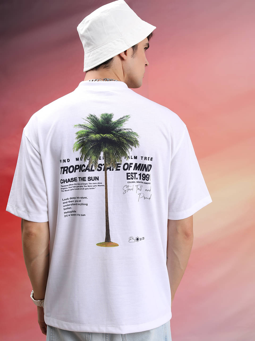 Highlander Men Polyester Oversized Fit Printed T-Shirt ( White ) Highlander Men Polyester Oversized Fit Printed T-Shirt ( White )