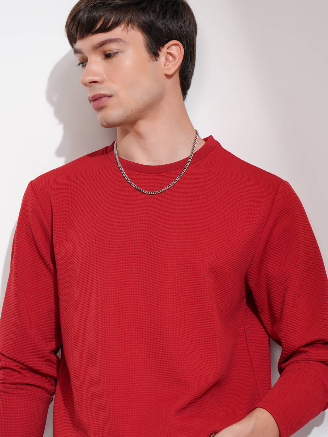 Highlander Men Polyester Relaxed Fit Self Design T-Shirt ( Maroon ) Highlander Men Polyester Relaxed Fit Self Design T-Shirt ( Maroon )
