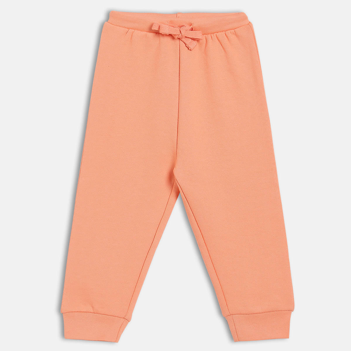 MINI KLUB Pack of 1 Baby Girls Cotton Pants ( Peach ) MINI KLUB Pack of 1 Baby Girls Cotton Pants ( Peach )