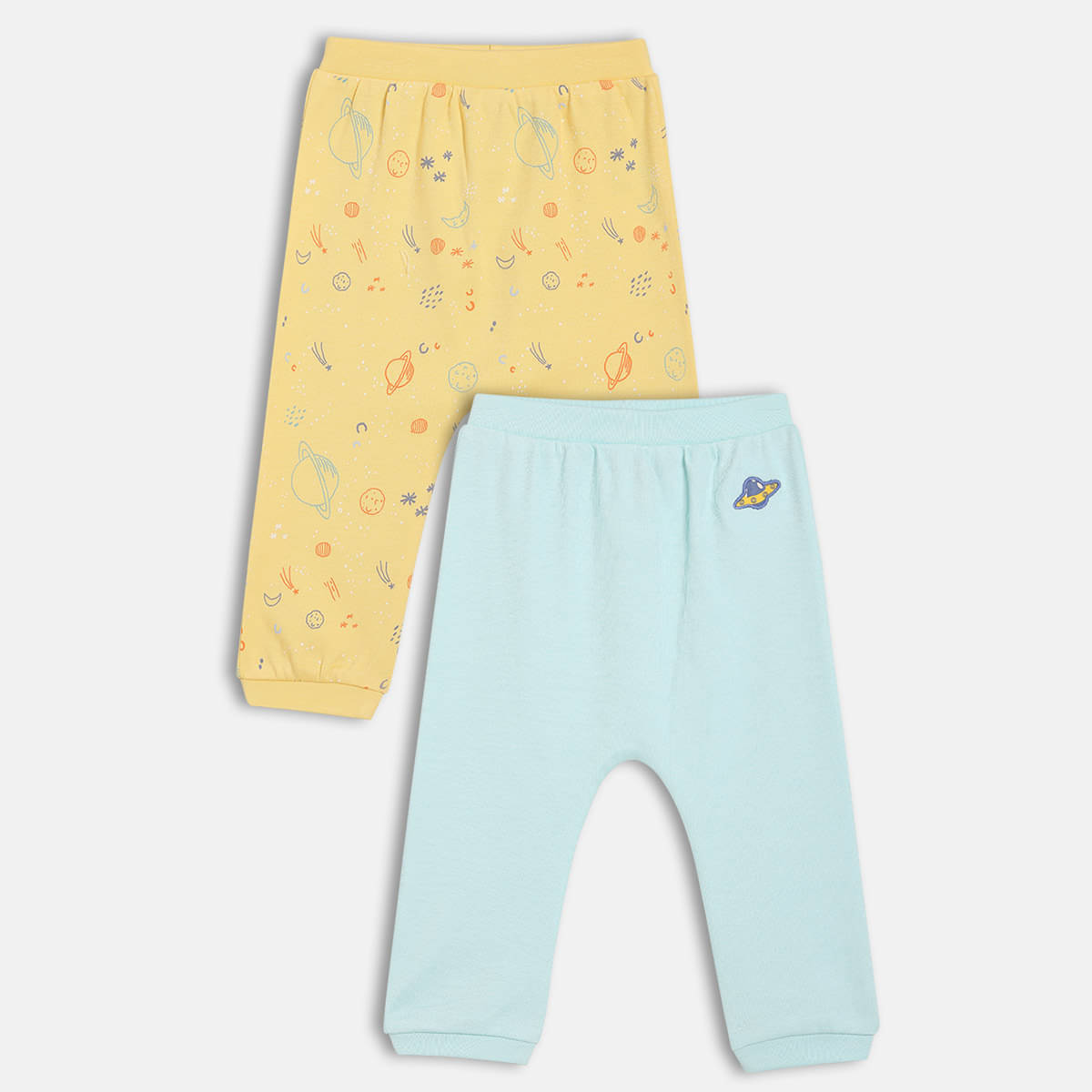     			MINI KLUB Pack of 2 Baby Boys Cotton Trackpant ( Multicolor )
