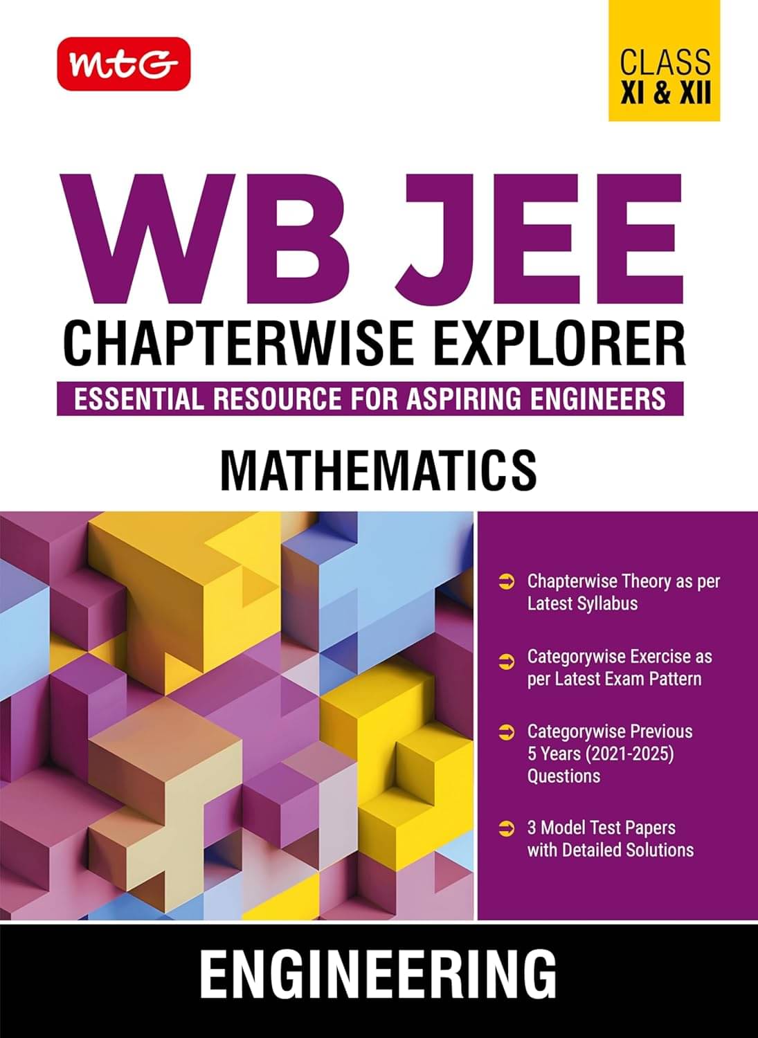     			MTG WB JEE Chapterwise Explorer Mathematics For 2025-2026 Exam - WB JEE Engineering Previous Years Solved Papers (PYQ Book) with Detailed Solutions
