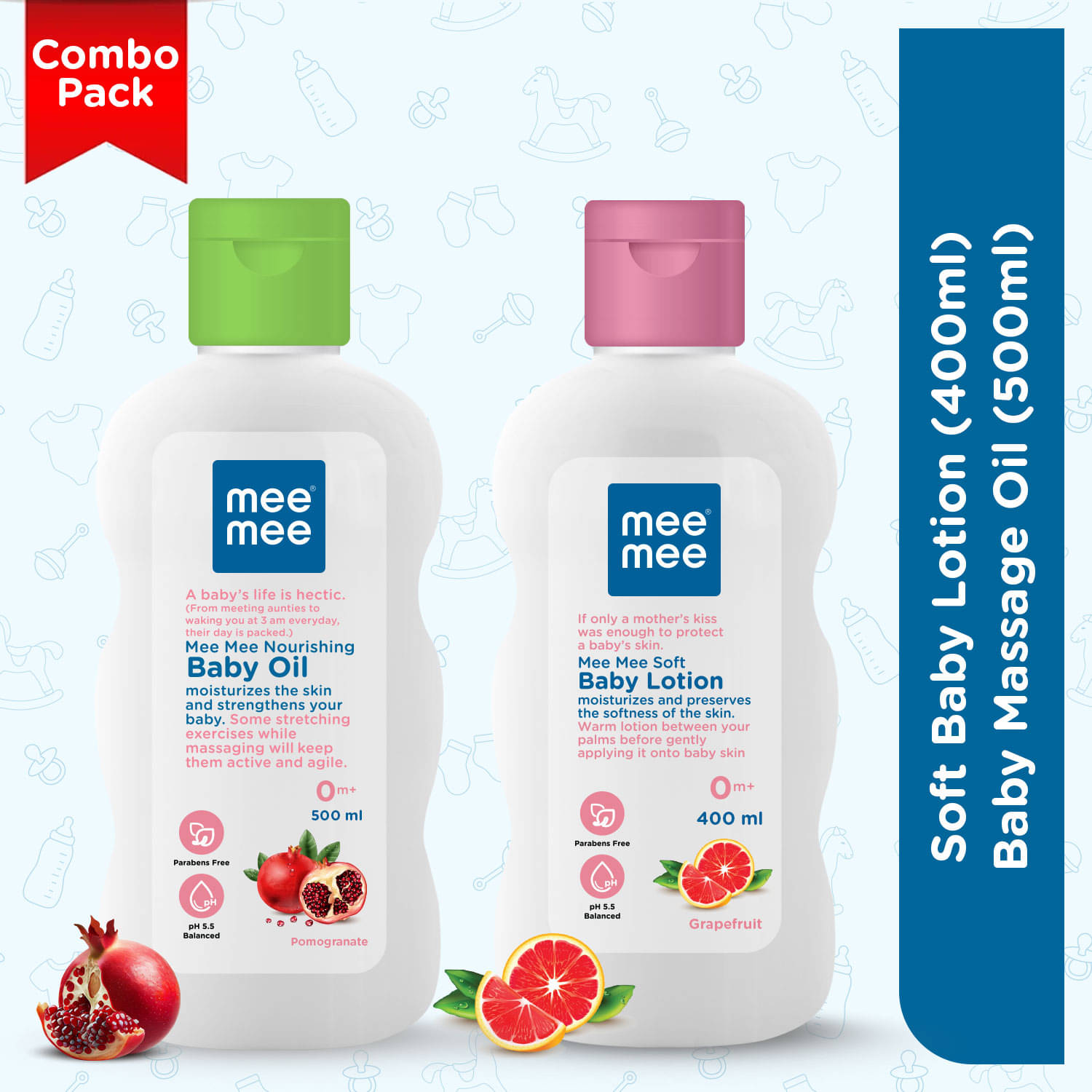     			Mee Mee Baby Lotion 400 ( Pack of 1 )
