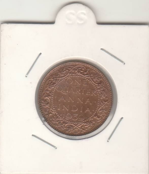 NUMISMATTECLY RARE AND COLLECTIBLES -ONE QUARTER ANNA -1939-KING GEORGE-VITH-KING EMPERROR..IN EXTRA FINE CONDITION .WIGHT-6 G CHECK PICTURE CAREFFULLY BEFORE ORDER PLEASE DONT PLACE FAKE ORDER. NUMISMATTECLY RARE AND COLLECTIBLES -ONE QUARTER ANNA -1939-KING GEORGE-VITH-KING EMPERROR..IN EXTRA FINE CONDITION .WIGHT-6 G CHECK PICTURE CAREFFULLY BEFORE ORDER PLEASE DONT PLACE FAKE ORDER.